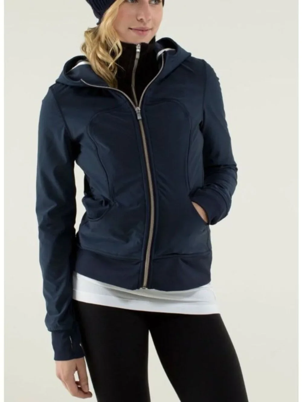 Lululemon Uba Hoodie *Softshell Inkwell / Black SE Size 4
